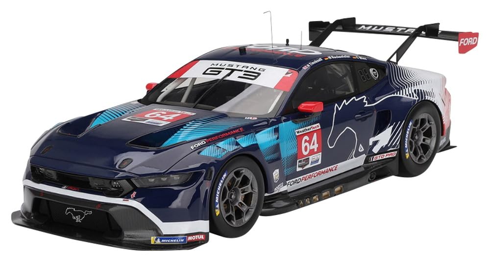 TOP SPEED Ford Mustang GT3 IMSA 24 часа Дайтоны Ford Multimatic Motorsports Готовое изделие TS0585 1/18 2024#64
TOP SPEED Ford Mustang GT3 IMSA 24 часа Дайтоны Ford Multimatic Motorsports Готовое изделие TS0585 1/18 2024#64