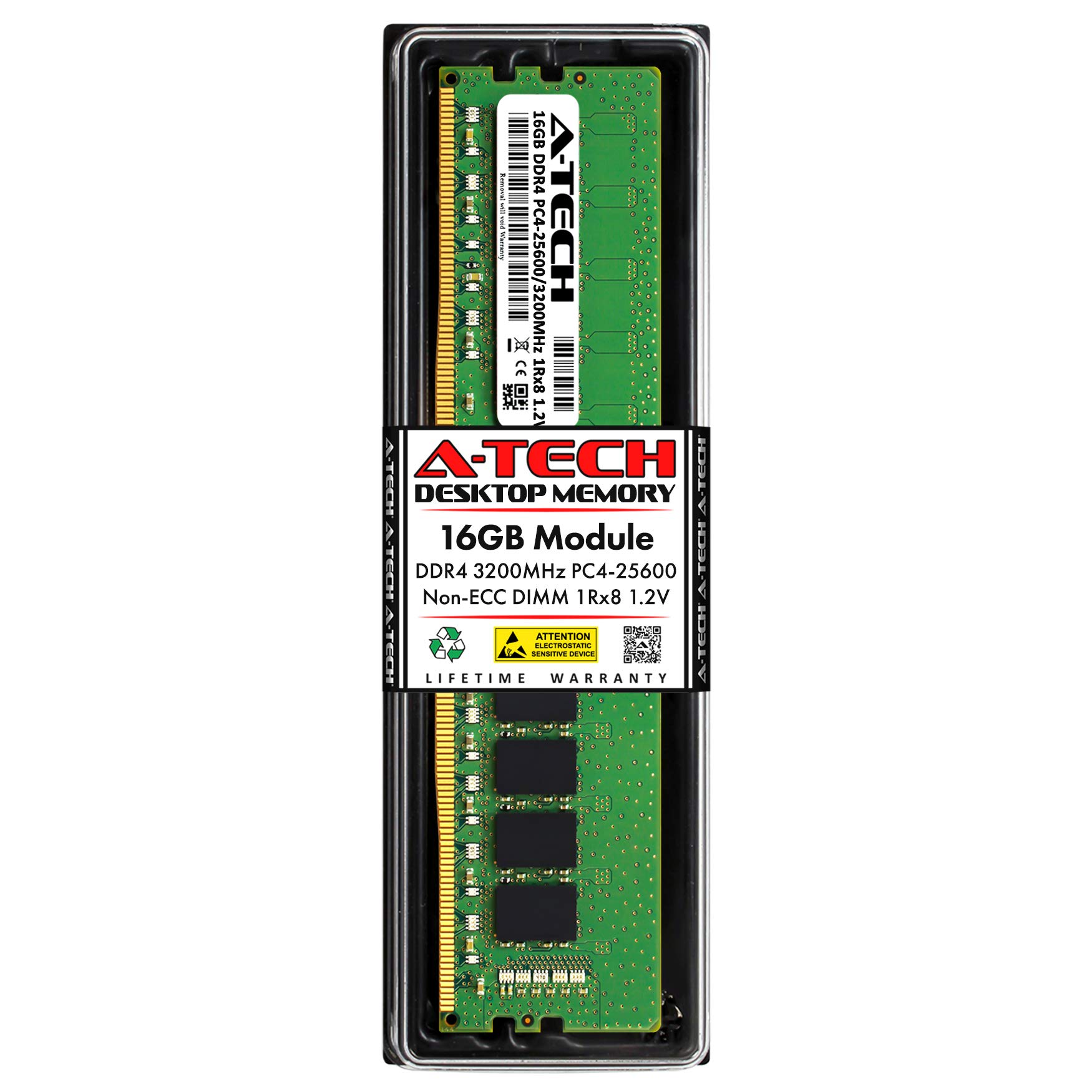 16GB Memory RAM Dell OptiPlex 3080 SFF DDR4 3200MHz DIMM 1Rx8 Single Desktop Upgrade Module for A-Tech - PC4-25600 Non-ECC 1.2V - (Replacement
16GB Memory RAM Dell OptiPlex 3080 SFF DDR4 3200MHz DIMM 1Rx8 Single Desktop Upgrade Module for A-Tech - PC4-25600 Non-ECC 1.2V - (Replacement