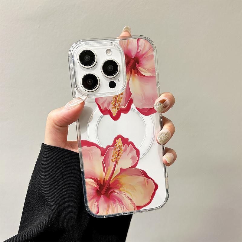 Pink Blue Flowers Wireless Charging Case for iPhone 17 Air 16 E 15 14 Plus 13 12 Mini 11 Pro Max Transparent Silicone Edge Cover iPhone 17 ProMax
Pink Blue Flowers Wireless Charging Case for iPhone 17 Air 16 E 15 14 Plus 13 12 Mini 11 Pro Max Transparent Silicone Edge Cover iPhone 17 ProMax