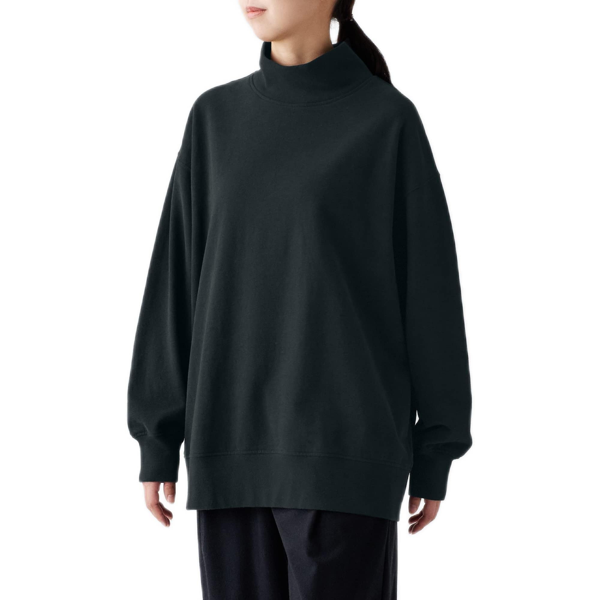 MUJI Толстовка из яковой смеси Толстовка с высоким воротом BBT47A2A Черная Свободный размер Женская чёрный
MUJI Толстовка из яковой смеси Толстовка с высоким воротом BBT47A2A Черная Свободный размер Женская чёрный