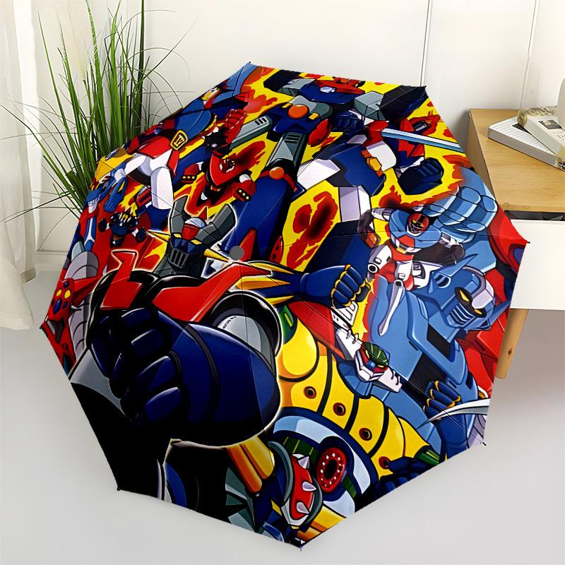 Robots, Action Automatic Opening and Closing, 8 rib Structure Portable Umbrella, Suitable for Men and Women in All Seasons Perfect Gift for
Robots, Action Automatic Opening and Closing, 8 rib Structure Portable Umbrella, Suitable for Men and Women in All Seasons Perfect Gift for