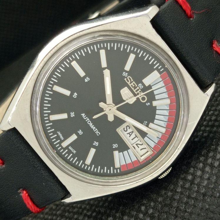USED VINTAGE SEIKO 5 AUTOMATIC 6319A JAPAN MENS D/D BLACK WATCH 608i-a316825-2 SKU608i-a316825
USED VINTAGE SEIKO 5 AUTOMATIC 6319A JAPAN MENS D/D BLACK WATCH 608i-a316825-2 SKU608i-a316825