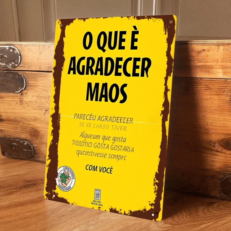 1 piece of warm Portuguese proverb tin wall hanging plaque, home wall decoration art piece, simple and modern living room, study (as the picture,20x30cm)
1 piece of warm Portuguese proverb tin wall hanging plaque, home wall decoration art piece, simple and modern living room, study (as the picture,20x30cm)