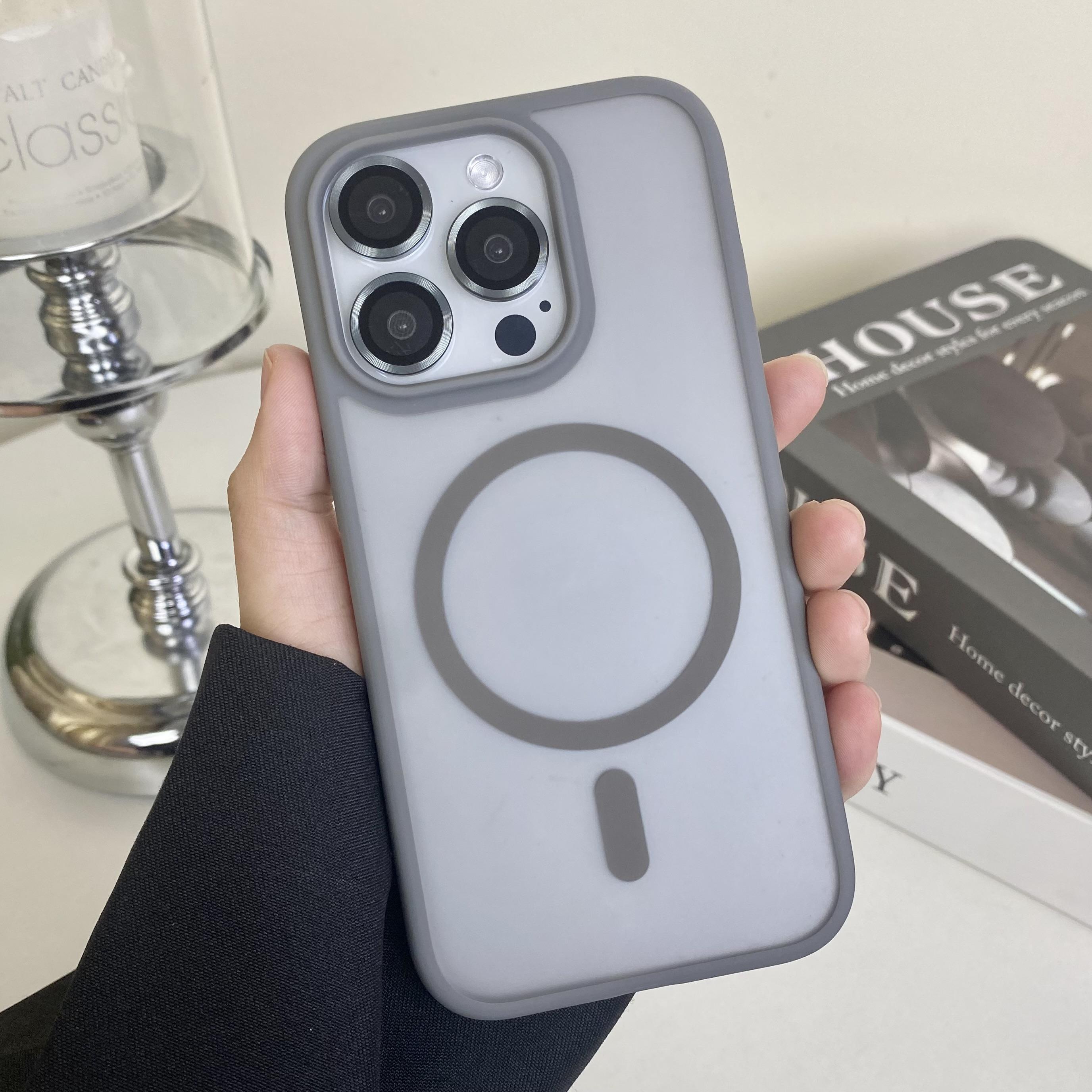 Магнитный противоударный чехол Magsafe для iPhone, защитное пальто с беспроводной зарядкой, темный iPhone14 15 14Pro Max 13 Pro Max For Iphone 15 Plus
Магнитный противоударный чехол Magsafe для iPhone, защитное пальто с беспроводной зарядкой, темный iPhone14 15 14Pro Max 13 Pro Max For Iphone 15 Plus