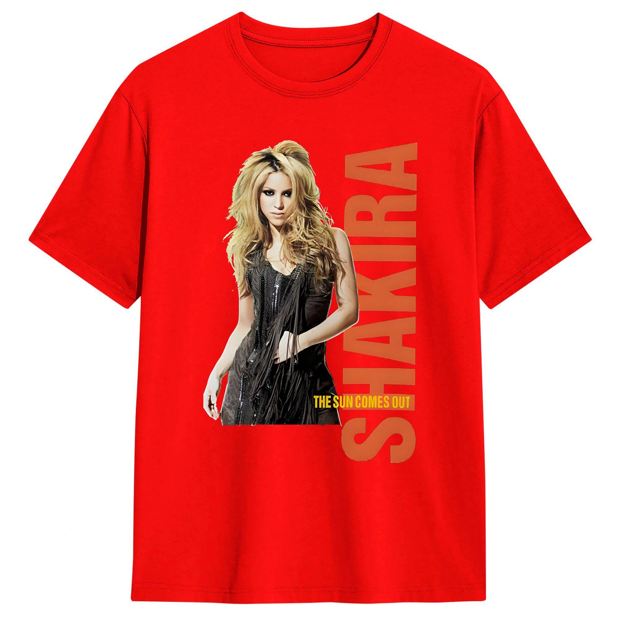 Unisexs TShirt Shakiras The Sun Comes Out TShirts Hipster Beach Tees Awesome Cotton Clothing Gift Idea S
Unisexs TShirt Shakiras The Sun Comes Out TShirts Hipster Beach Tees Awesome Cotton Clothing Gift Idea S