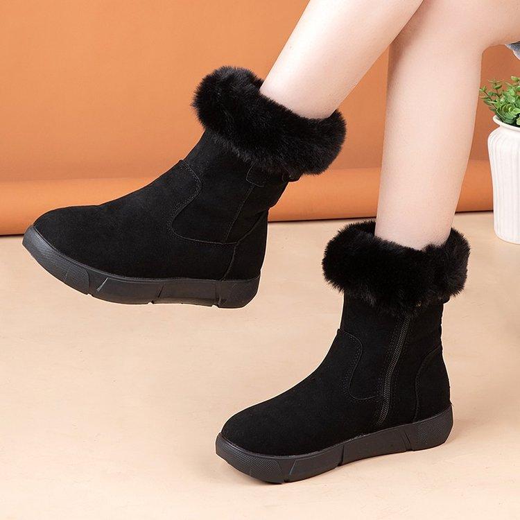 Snow boots women s new round head flat bottom short tube winter velvet thickened warm boots cotton shoes winter shoes 35 чорний
Snow boots women s new round head flat bottom short tube winter velvet thickened warm boots cotton shoes winter shoes 35 чорний