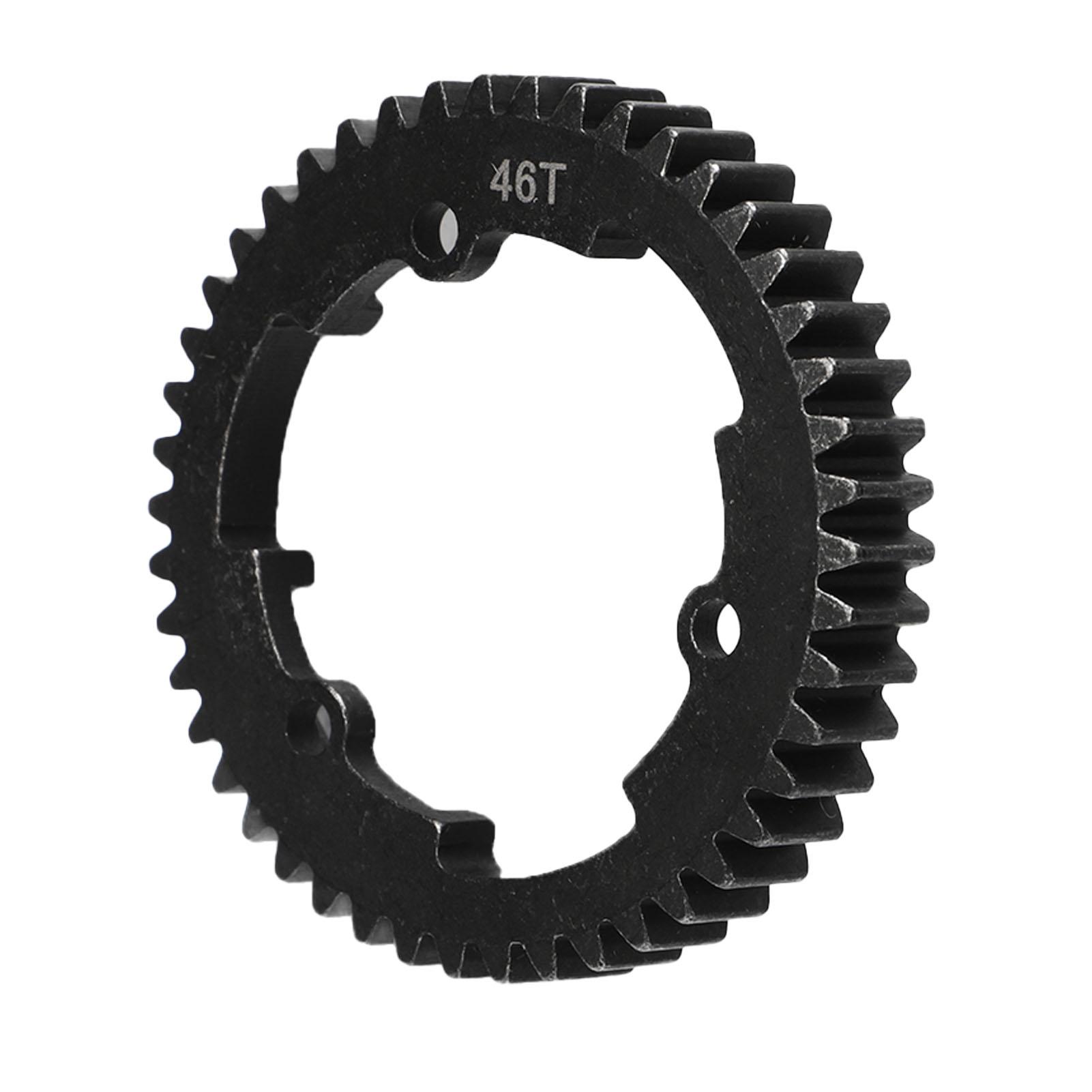 Spur Gear 46T Steel Black Anti Rust Corrosion Resistance Hardened RC Car Spur Gear RC Car
Spur Gear 46T Steel Black Anti Rust Corrosion Resistance Hardened RC Car Spur Gear RC Car