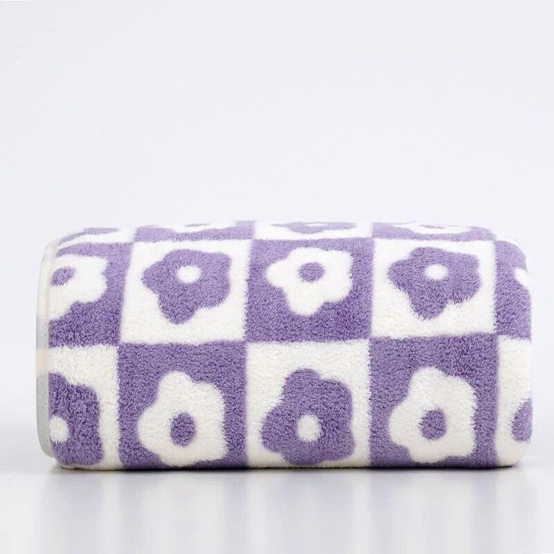 35x75 см цветочный узорКоралловый бархат Абсорбент Быстросохнущее полотенце для лица Мягкие взрослые полотенца для лица для рук Ванная комната Полотенце из микрофибры 75x35cm&1pc фиолетовый
35x75 см цветочный узорКоралловый бархат Абсорбент Быстросохнущее полотенце для лица Мягкие взрослые полотенца для лица для рук Ванная комната Полотенце из микрофибры 75x35cm&1pc фиолетовый
