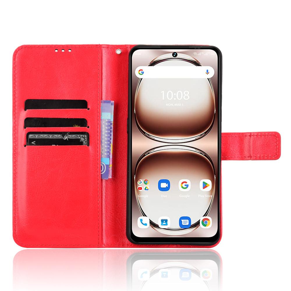 PU Leather Case For Umidigi Note 100/Note 100 5G/Note 100A Crazy Horse Texture Phone Wallet Cover Red
PU Leather Case For Umidigi Note 100/Note 100 5G/Note 100A Crazy Horse Texture Phone Wallet Cover Red