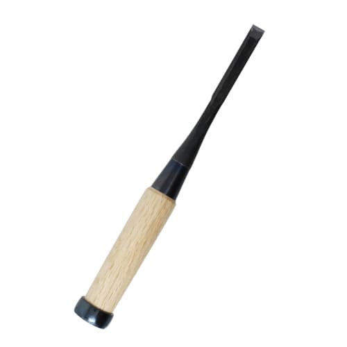 Kakuri Sangyo Chisel, Forged White Steel, 9mm, White Oak Handle
Kakuri Sangyo Chisel, Forged White Steel, 9mm, White Oak Handle