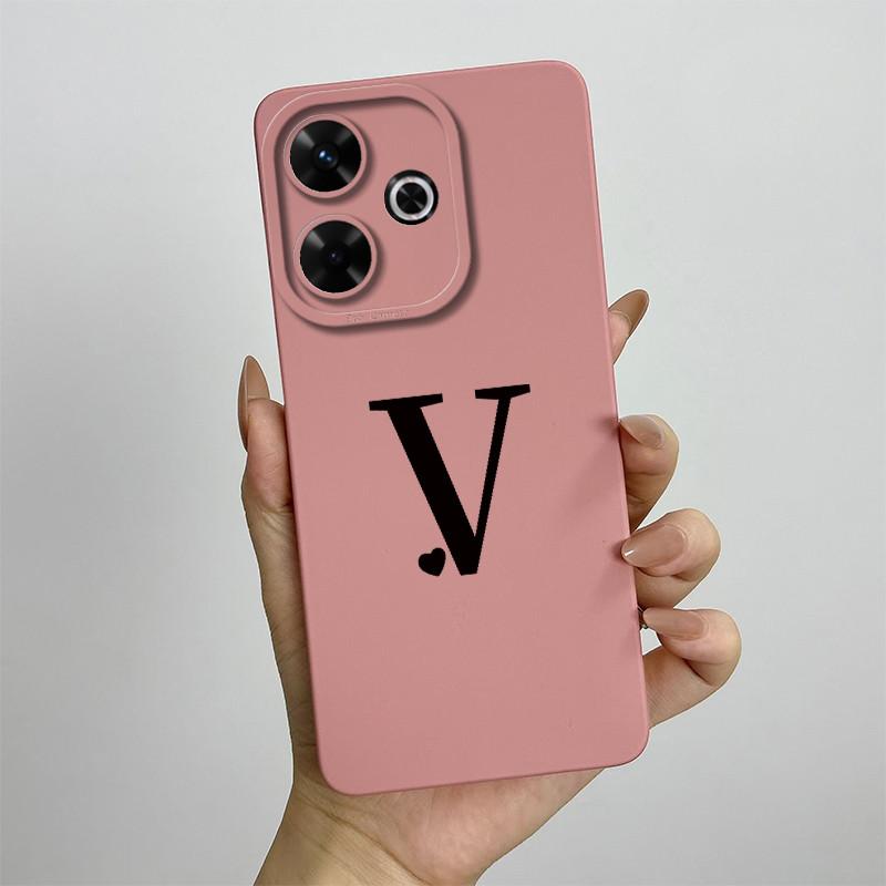 For Xiaomi Redmi 13 Case Redmi 13 5G Phone Case Xiaomi Poco M6 4G Cover Cute Initial Letters ShockProof Soft Silicone Back Cover Poco M6 4G
For Xiaomi Redmi 13 Case Redmi 13 5G Phone Case Xiaomi Poco M6 4G Cover Cute Initial Letters ShockProof Soft Silicone Back Cover Poco M6 4G