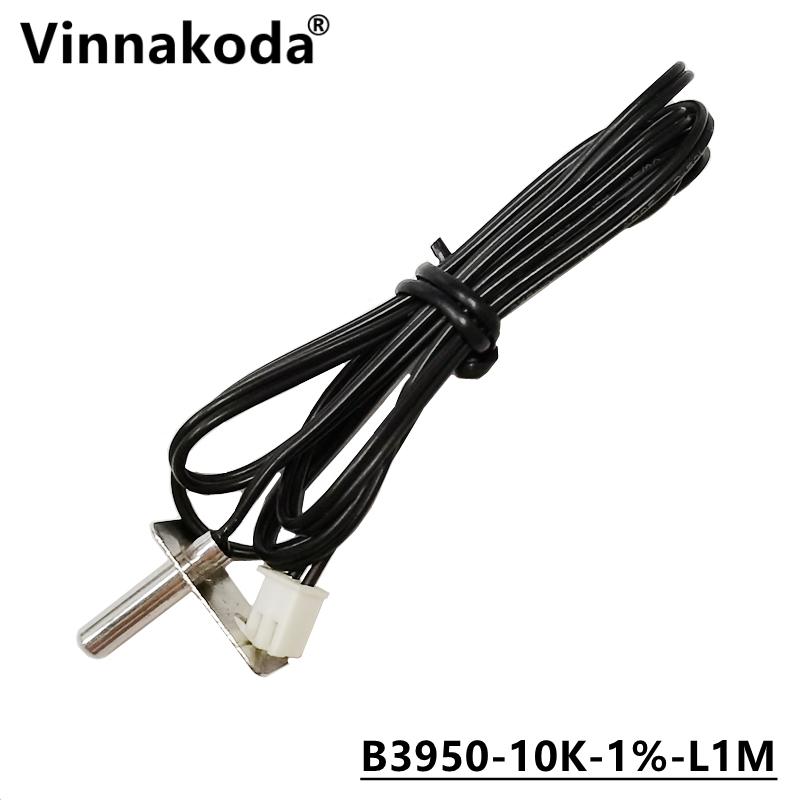 NTC temperature sensor B3950 10K 4*20mm stainless steel probe with baffle M4 fixing hole 1 meter 10K
NTC temperature sensor B3950 10K 4*20mm stainless steel probe with baffle M4 fixing hole 1 meter 10K
