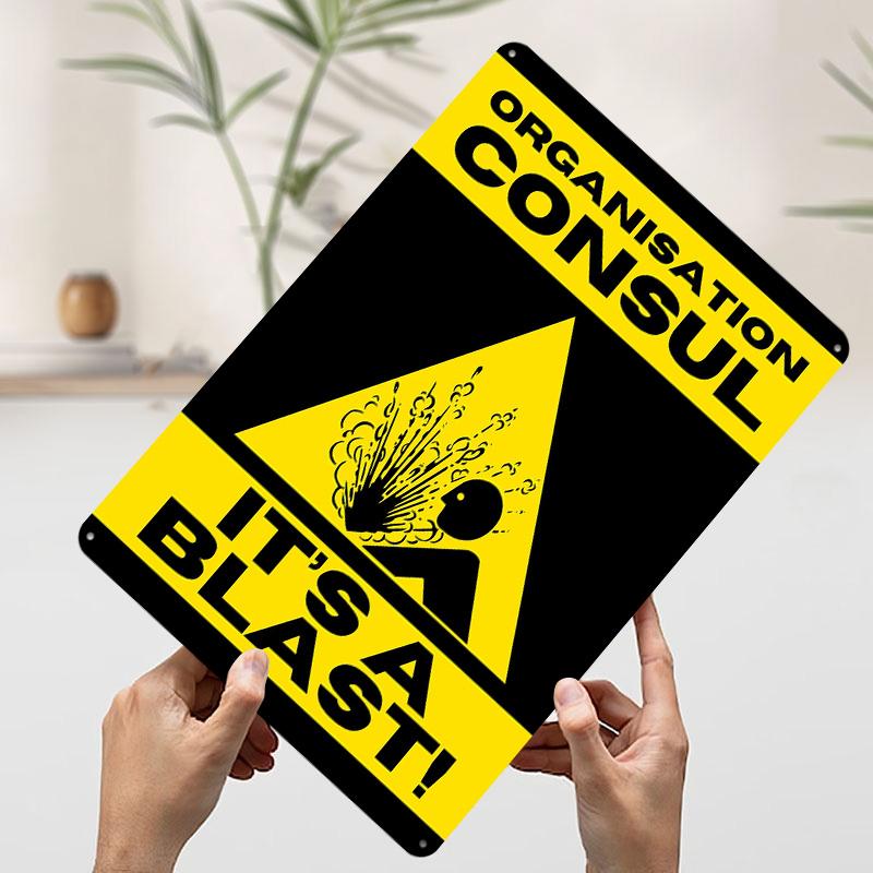 Organisation Consul Tinplate Poster Customized Wall Art Vintage Retro Metal Signs for Decoration Living Room Decor Men Man Cave 7.9x11.8In(20x30cm)
Organisation Consul Tinplate Poster Customized Wall Art Vintage Retro Metal Signs for Decoration Living Room Decor Men Man Cave 7.9x11.8In(20x30cm)