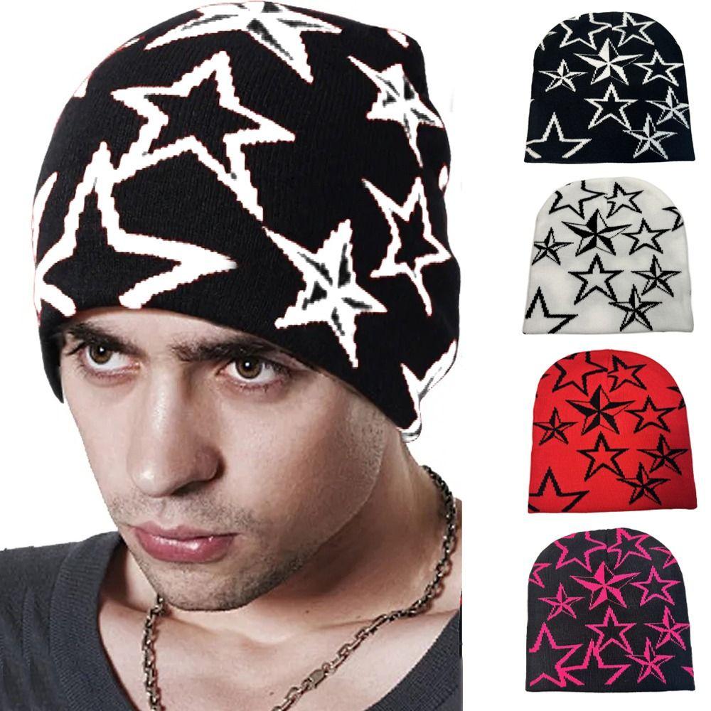 Cashmere Star Knitted Hat Pentagram Y2k Beanie Hat Cool Pullover Cap Winter/Autumn красный
Cashmere Star Knitted Hat Pentagram Y2k Beanie Hat Cool Pullover Cap Winter/Autumn красный