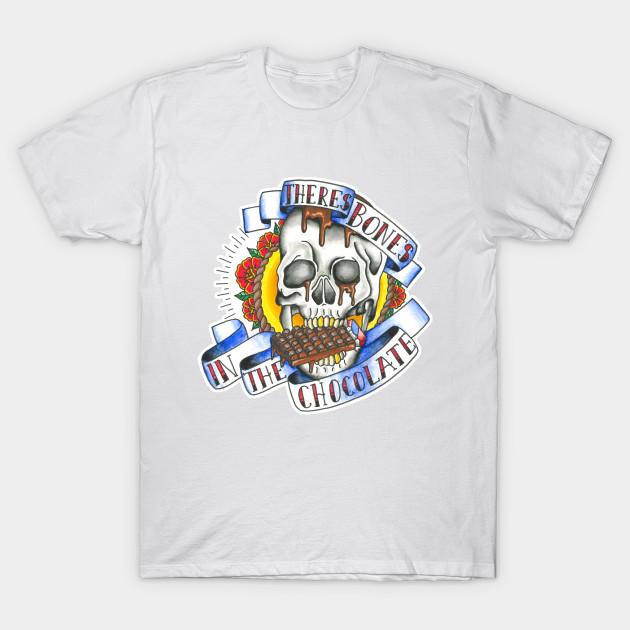 Men Black Print T-shirt Theres Bones In The Chocolate. Last Podcast Tattoo Design No-Cut Transfer Paper Print Cotton Tshirt 2XL білий
Men Black Print T-shirt Theres Bones In The Chocolate. Last Podcast Tattoo Design No-Cut Transfer Paper Print Cotton Tshirt 2XL білий