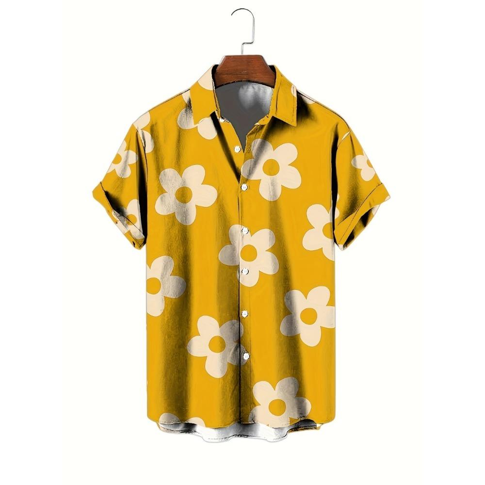Flower 3D Printed Hawaiian Shirt Summer Beach Vacation Casual Men s Short Sleeve Tops Daily Fashion Loose Oversized Lapel Shirt XL
Flower 3D Printed Hawaiian Shirt Summer Beach Vacation Casual Men s Short Sleeve Tops Daily Fashion Loose Oversized Lapel Shirt XL