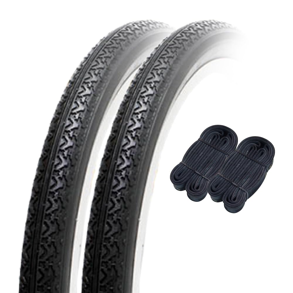 Shinko 20 inch bicycle tire tube set of 2 pair roll standard tire 20 x 1 black SR172 60315 each, 3/8 W/O
Shinko 20 inch bicycle tire tube set of 2 pair roll standard tire 20 x 1 black SR172 60315 each, 3/8 W/O