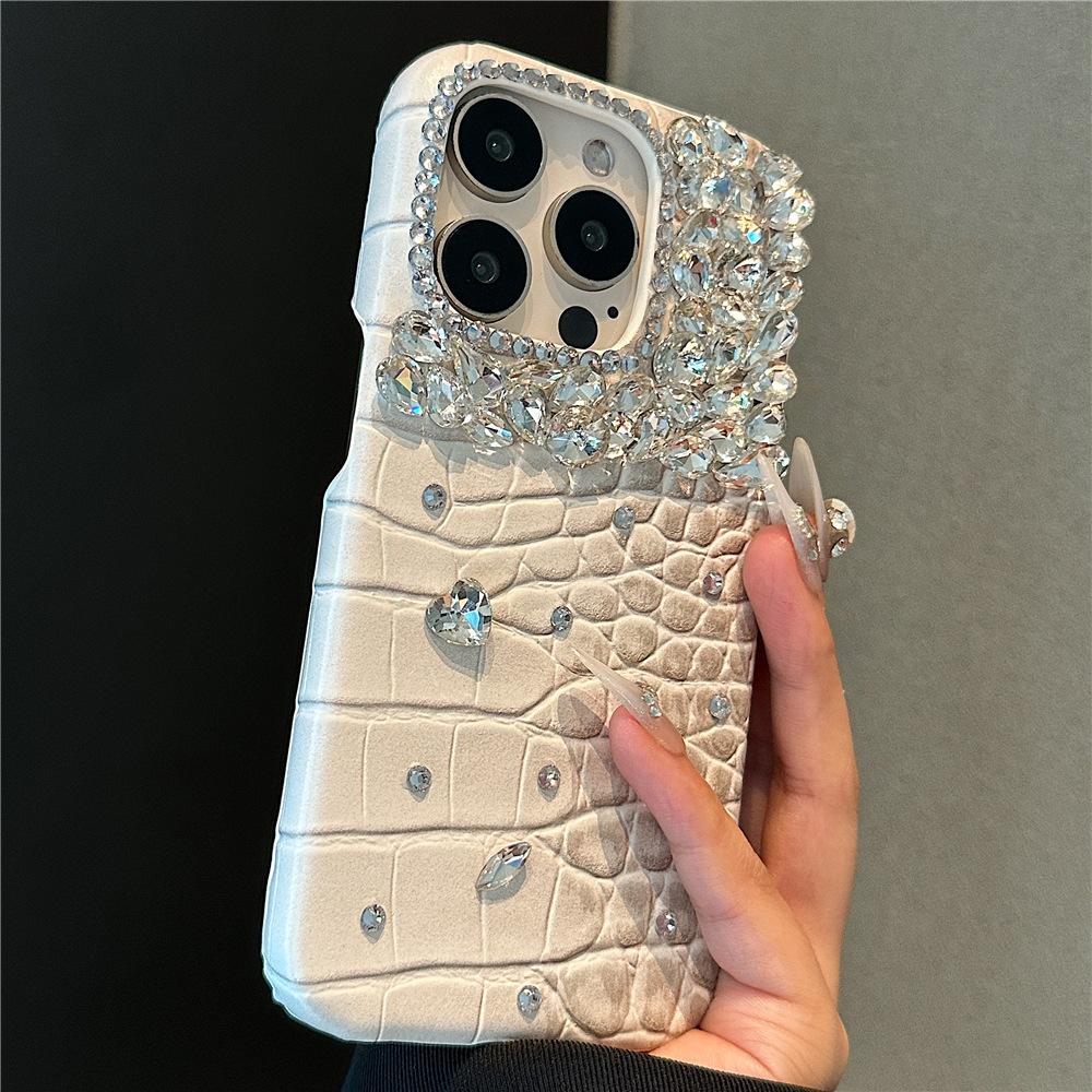 Чохол для телефону зі стразами ручної роботи, який підходить для iPhone 15 Promax Light Luxury із крокодиловим візерунком 14 Висококласний 13 для жінок iPhone 12pro безодня
Чохол для телефону зі стразами ручної роботи, який підходить для iPhone 15 Promax Light Luxury із крокодиловим візерунком 14 Висококласний 13 для жінок iPhone 12pro безодня