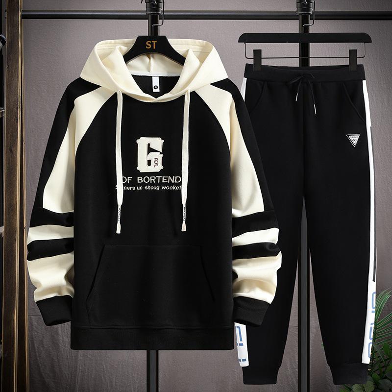 Модный комплект толстовки с капюшоном и принтом букв для мальчиков-подростков средней школы XL 110-130 jin
Модный комплект толстовки с капюшоном и принтом букв для мальчиков-подростков средней школы XL 110-130 jin