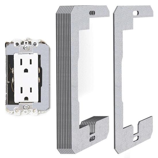 10/20 шт. Распорки для настенных пластин. Металлические выравнивающие пластины для устройства заподлицо. Распорки для розеток для электрической коробки. Прокладки. Выравниватель розеток для крепления стен. 10pcs
10/20 шт. Распорки для настенных пластин. Металлические выравнивающие пластины для устройства заподлицо. Распорки для розеток для электрической коробки. Прокладки. Выравниватель розеток для крепления стен. 10pcs