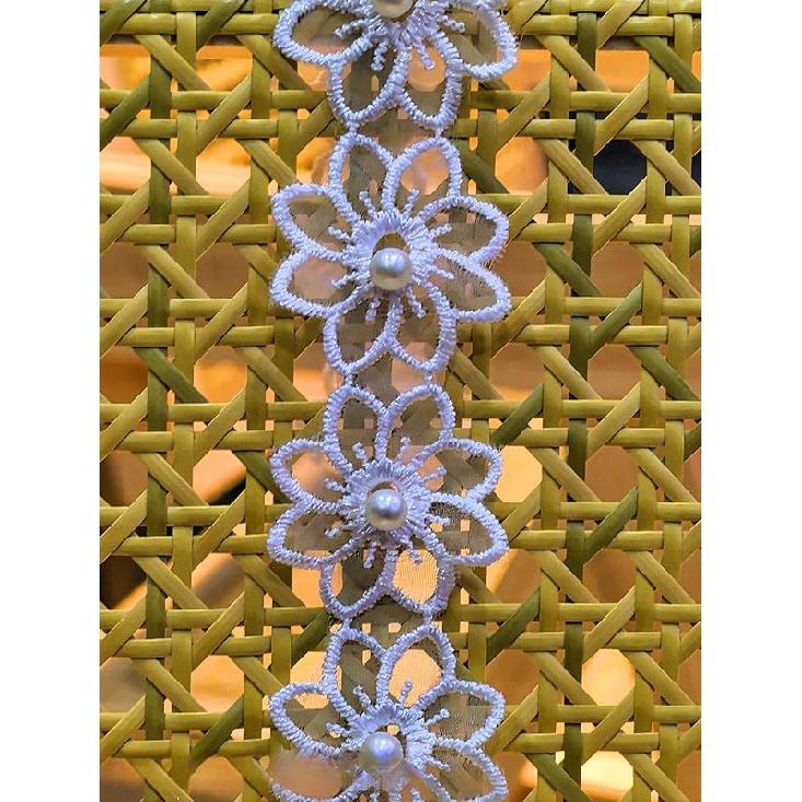 10pcs Butterfly White Lace Flower Applique Trim for Wedding Dress, Garment Decor (1.4 * 1.40in) 1.4*1.40in
10pcs Butterfly White Lace Flower Applique Trim for Wedding Dress, Garment Decor (1.4 * 1.40in) 1.4*1.40in