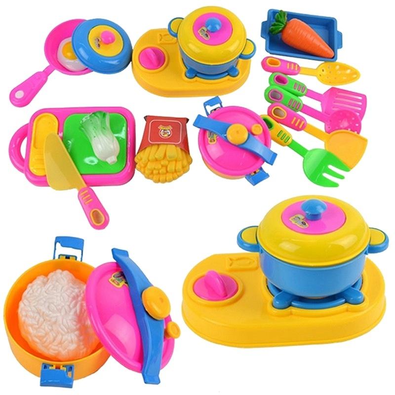 17pcs Kids Play House Kitchen Chef Kitchenware Simulation Miniature Food Utensils Toys Baby Children
17pcs Kids Play House Kitchen Chef Kitchenware Simulation Miniature Food Utensils Toys Baby Children