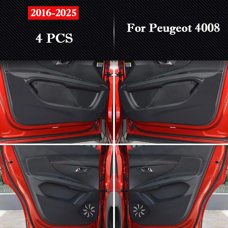 Для Peugeot 408 4008 2016 - 2026 Автомобильные дверные накладки от пинков Защитная наклейка Пленка под карбон устойчивая к царапинам Аксессуары
Для Peugeot 408 4008 2016 - 2026 Автомобильные дверные накладки от пинков Защитная наклейка Пленка под карбон устойчивая к царапинам Аксессуары