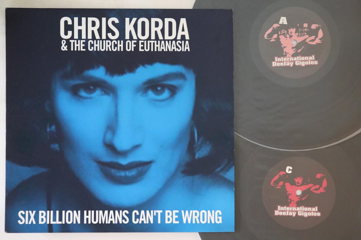 12inch Record CHRIS KORDA THE CHURCH OF EUTHANA Six Billion Humans Cant Be Wrong GIGOLO25 INTERNATIONAL 1999 Germany Dance Electronica Used
12inch Record CHRIS KORDA THE CHURCH OF EUTHANA Six Billion Humans Cant Be Wrong GIGOLO25 INTERNATIONAL 1999 Germany Dance Electronica Used