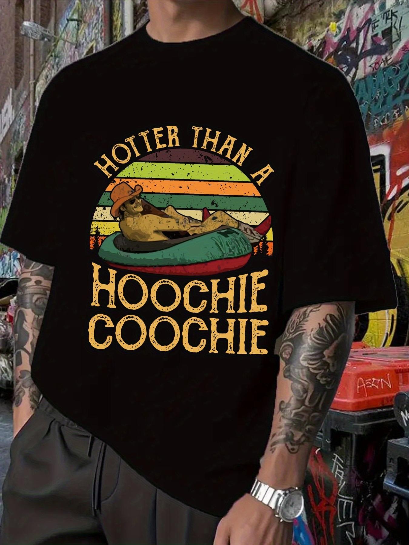 Hotter Than a Hoochie Graphic T-shirt - Black Casual Summer Tee with Colorful Beach Print XXXL
Hotter Than a Hoochie Graphic T-shirt - Black Casual Summer Tee with Colorful Beach Print XXXL