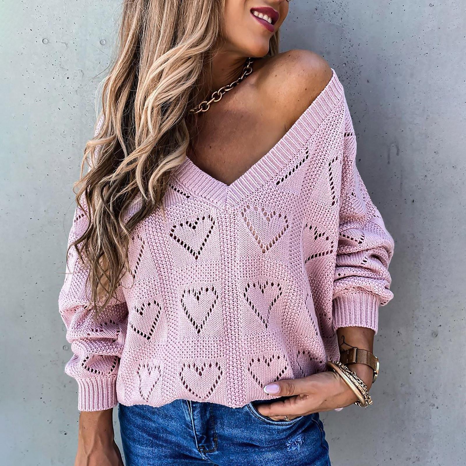 Women Casual Fashion Loose Long-sleeved Color Top Sweater XXL рожевий
Women Casual Fashion Loose Long-sleeved Color Top Sweater XXL рожевий