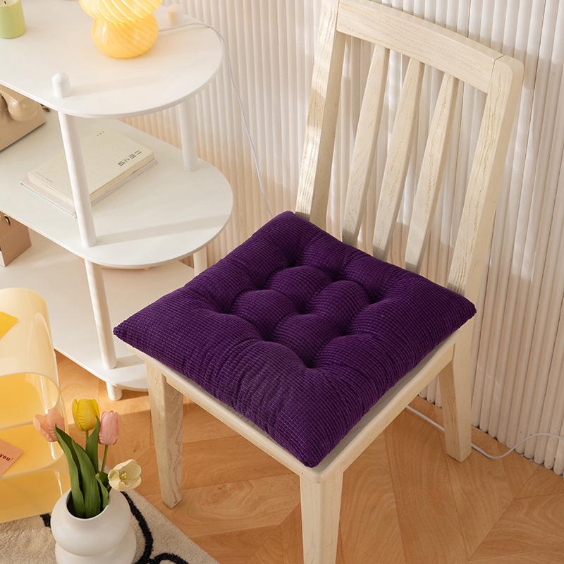 Плюшевая подушка в виде кукурузного зерна: Зимняя теплая подушка для сиденья студенческого и офисного стула 35x24 cm (Student Model) фиолетовый
Плюшевая подушка в виде кукурузного зерна: Зимняя теплая подушка для сиденья студенческого и офисного стула 35x24 cm (Student Model) фиолетовый