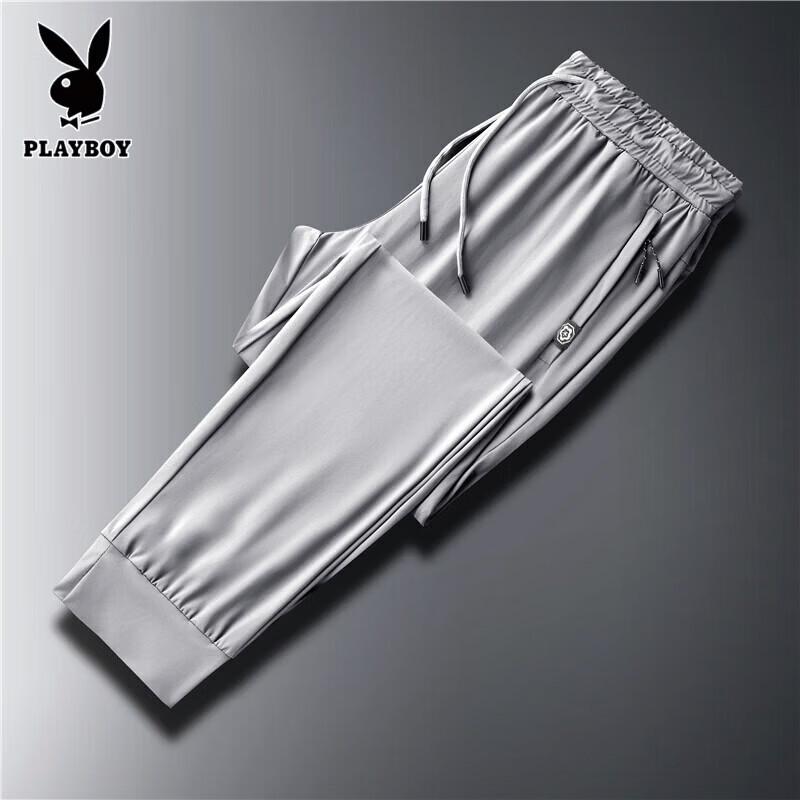 PLAYBOY Men s Ice Silk Casual Jogger Pants 4XL
PLAYBOY Men s Ice Silk Casual Jogger Pants 4XL