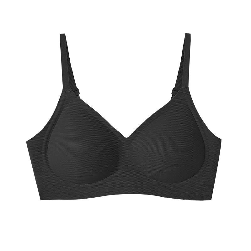 Women Seamless Push Up Bra 4 Rows 3 Hooks Non See Through Skin Tone Comfortable Wireless Lingerie M чёрный
Women Seamless Push Up Bra 4 Rows 3 Hooks Non See Through Skin Tone Comfortable Wireless Lingerie M чёрный