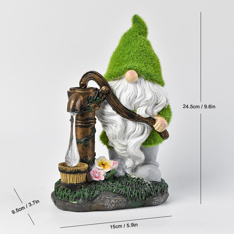JYL TS/069,Creative Flocked Well Pump Gnome Solar Outdoor Light for Garden Path Statue Decor One Size темно-фиолетового
JYL TS/069,Creative Flocked Well Pump Gnome Solar Outdoor Light for Garden Path Statue Decor One Size темно-фиолетового