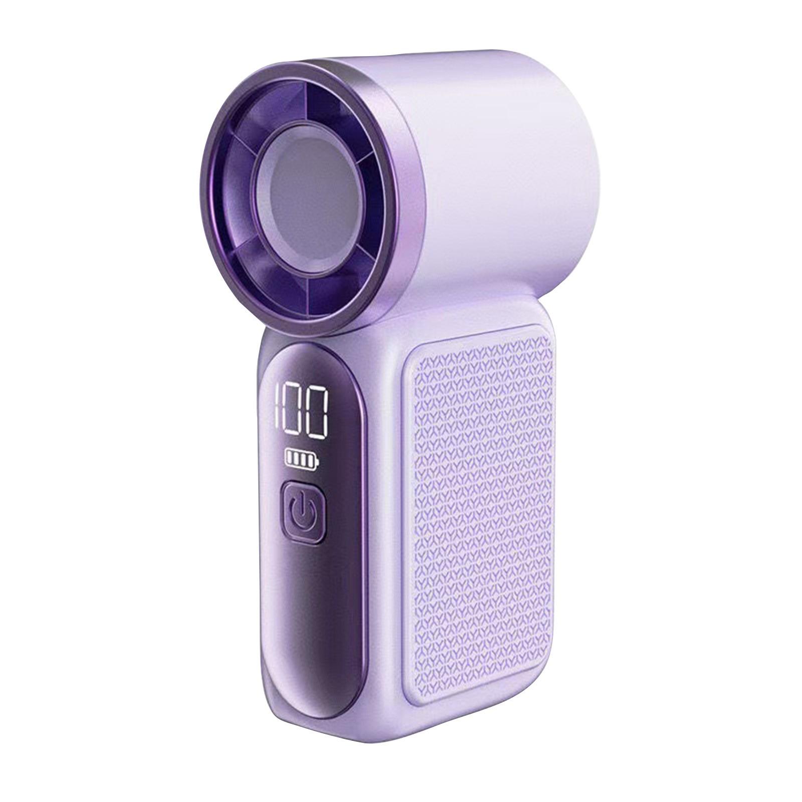 Portable Outdoor Handheld Fan, LED Digital Display, Long-lasting High Speed Fan With Multiple Settings One Size фіолетовий
Portable Outdoor Handheld Fan, LED Digital Display, Long-lasting High Speed Fan With Multiple Settings One Size фіолетовий