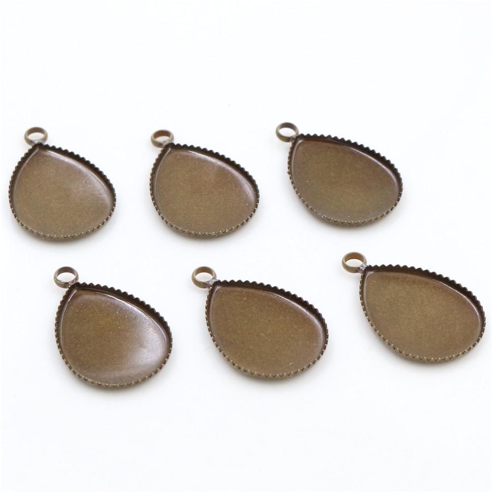 10x14mm 13x18mm 18x25mm Inner Size Drop Style Brass Cameo Cabochon Base Setting Charm Pendant Necklace Jewelry Findings 18x25mm 10pcs бронзовий
10x14mm 13x18mm 18x25mm Inner Size Drop Style Brass Cameo Cabochon Base Setting Charm Pendant Necklace Jewelry Findings 18x25mm 10pcs бронзовий