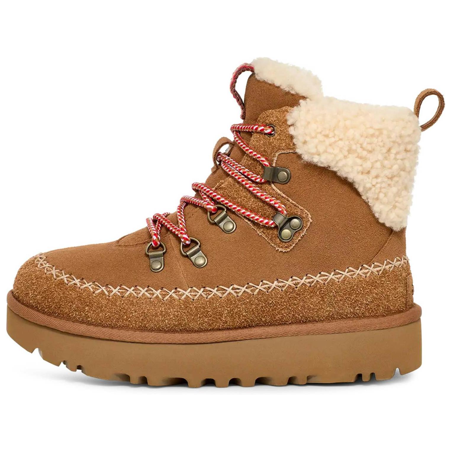 UGG Classic Alpine Lace-Up Comfortable Warm Short Boots Women boots Brown 1158271-CHE 39
UGG Classic Alpine Lace-Up Comfortable Warm Short Boots Women boots Brown 1158271-CHE 39