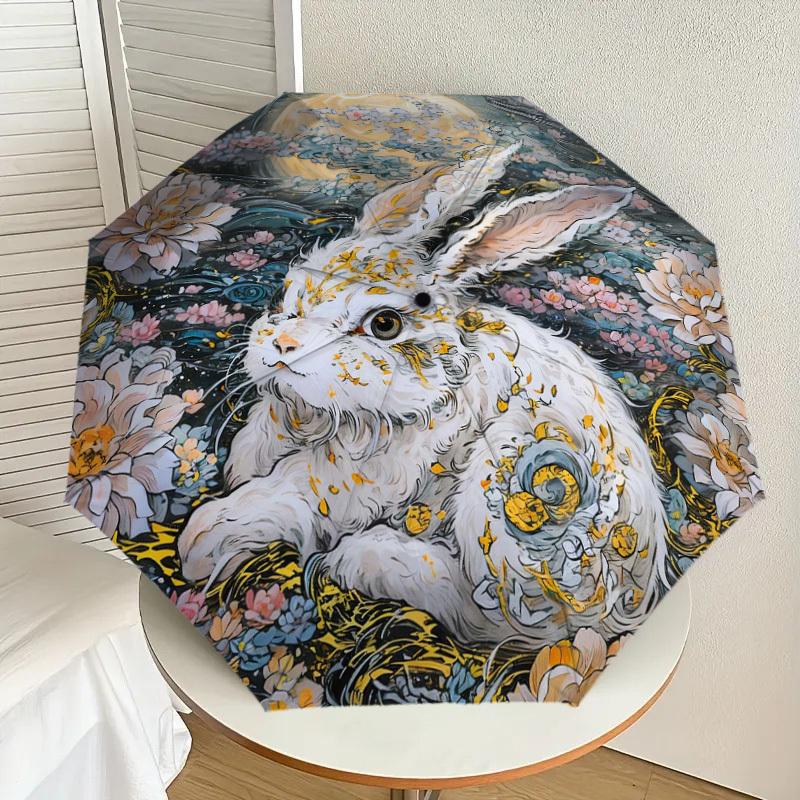 1pc Floral Fantasy Bunny Umbrella with Plastic Handle,Suitable for All Seasons Home Travel Outdoor UmbrellaDD757
1pc Floral Fantasy Bunny Umbrella with Plastic Handle,Suitable for All Seasons Home Travel Outdoor UmbrellaDD757