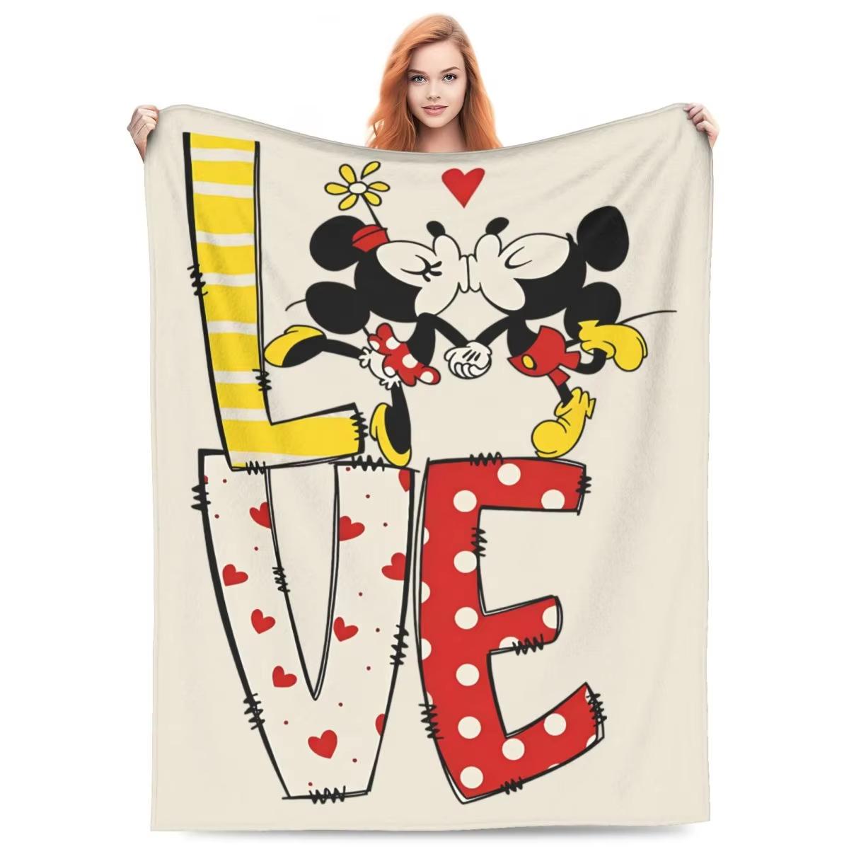 Valentines Day Mickey Minnie Love Blanket Soft Cozy Merch Gift 75x100cm (30x40inch)
Valentines Day Mickey Minnie Love Blanket Soft Cozy Merch Gift 75x100cm (30x40inch)