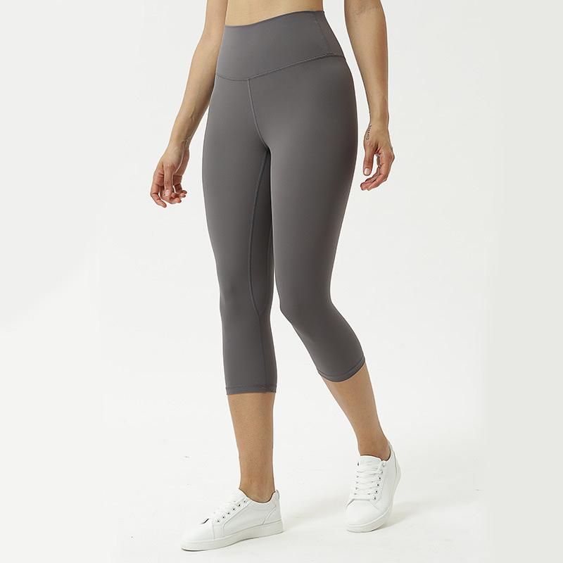 Nude Feel High Waist Yoga Pants - 7/8 Length, Brushed, Tight, Hip-Lifting, Slimming Fitness Wear S
Nude Feel High Waist Yoga Pants - 7/8 Length, Brushed, Tight, Hip-Lifting, Slimming Fitness Wear S