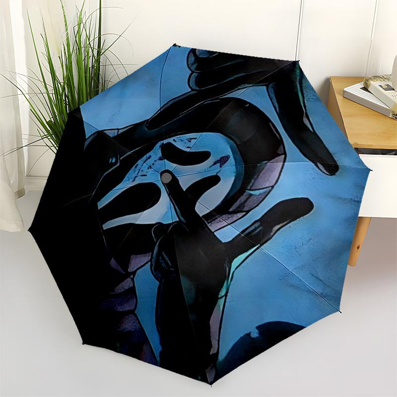 1pc Scream Automatic Folding Umbrella - 8-Rib Automatic Open/Close, Portable Collapsible Compact Umbrella yy251218001
1pc Scream Automatic Folding Umbrella - 8-Rib Automatic Open/Close, Portable Collapsible Compact Umbrella yy251218001