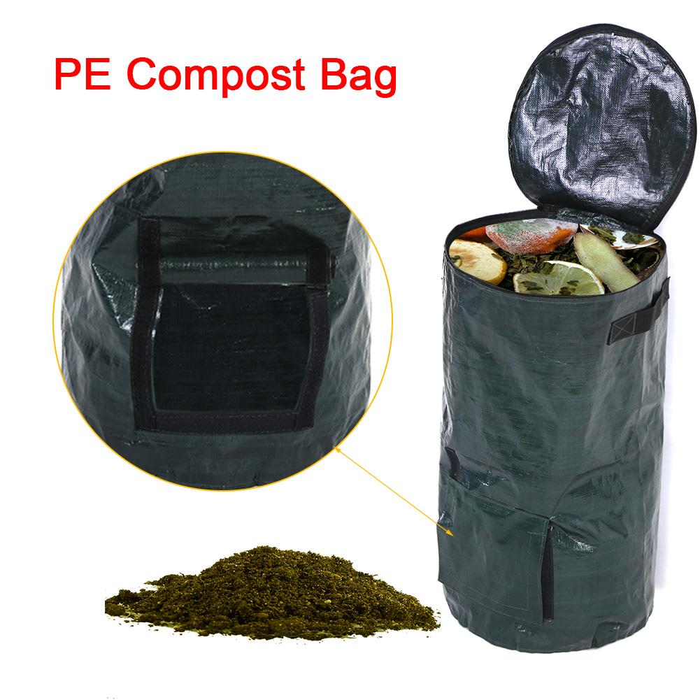 2 Sizes Organic Waste Kitchen Garden Yard Compost Bag Environmental PE Cloth Planter Type 2
2 Sizes Organic Waste Kitchen Garden Yard Compost Bag Environmental PE Cloth Planter Type 2
