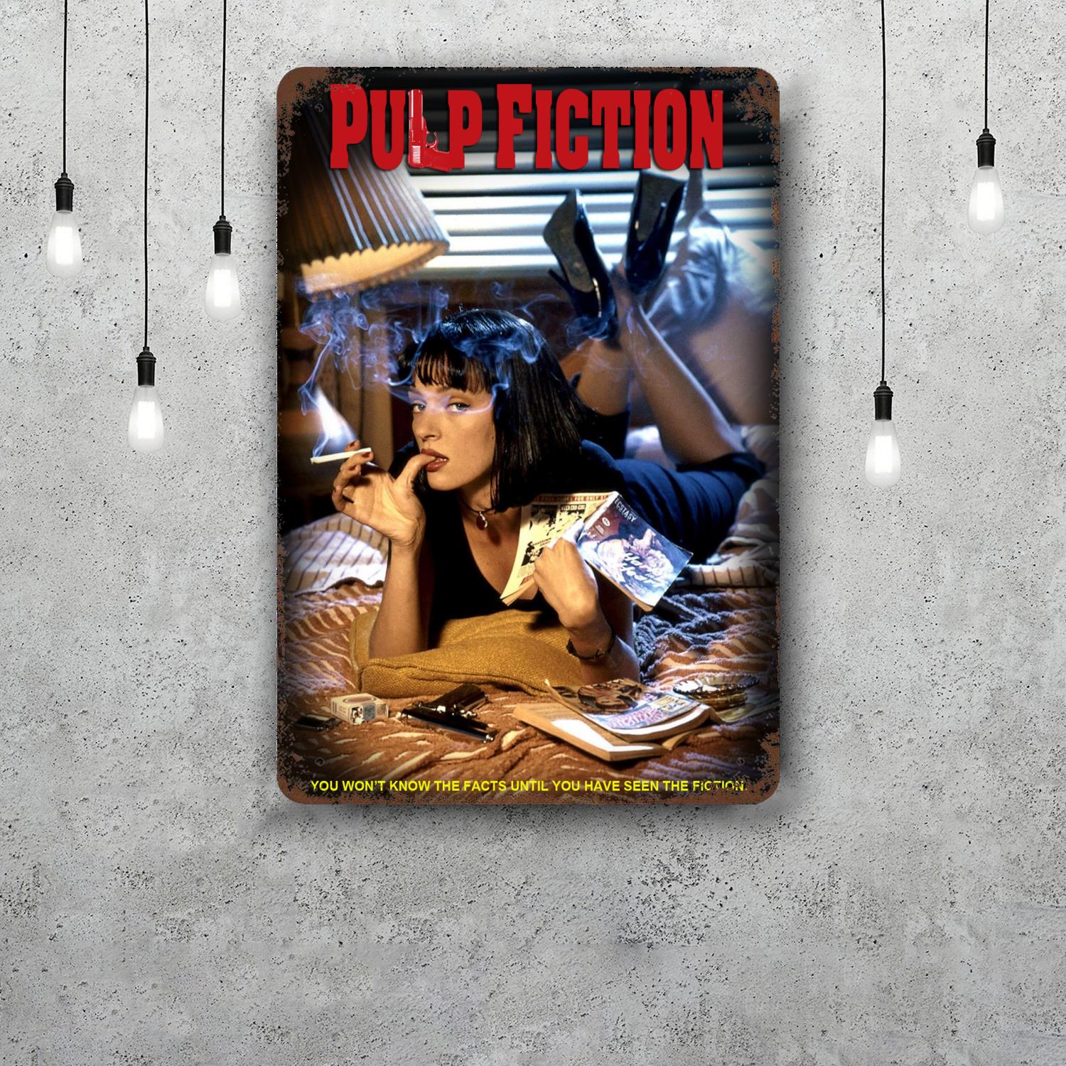 mia wallace Decor Poster Vintage Tin Sign Metal Sign Decorative Plaque for Pub Bar Man Cave Club Wall Decoration 20x30cm(7.8x11.8inch)
mia wallace Decor Poster Vintage Tin Sign Metal Sign Decorative Plaque for Pub Bar Man Cave Club Wall Decoration 20x30cm(7.8x11.8inch)