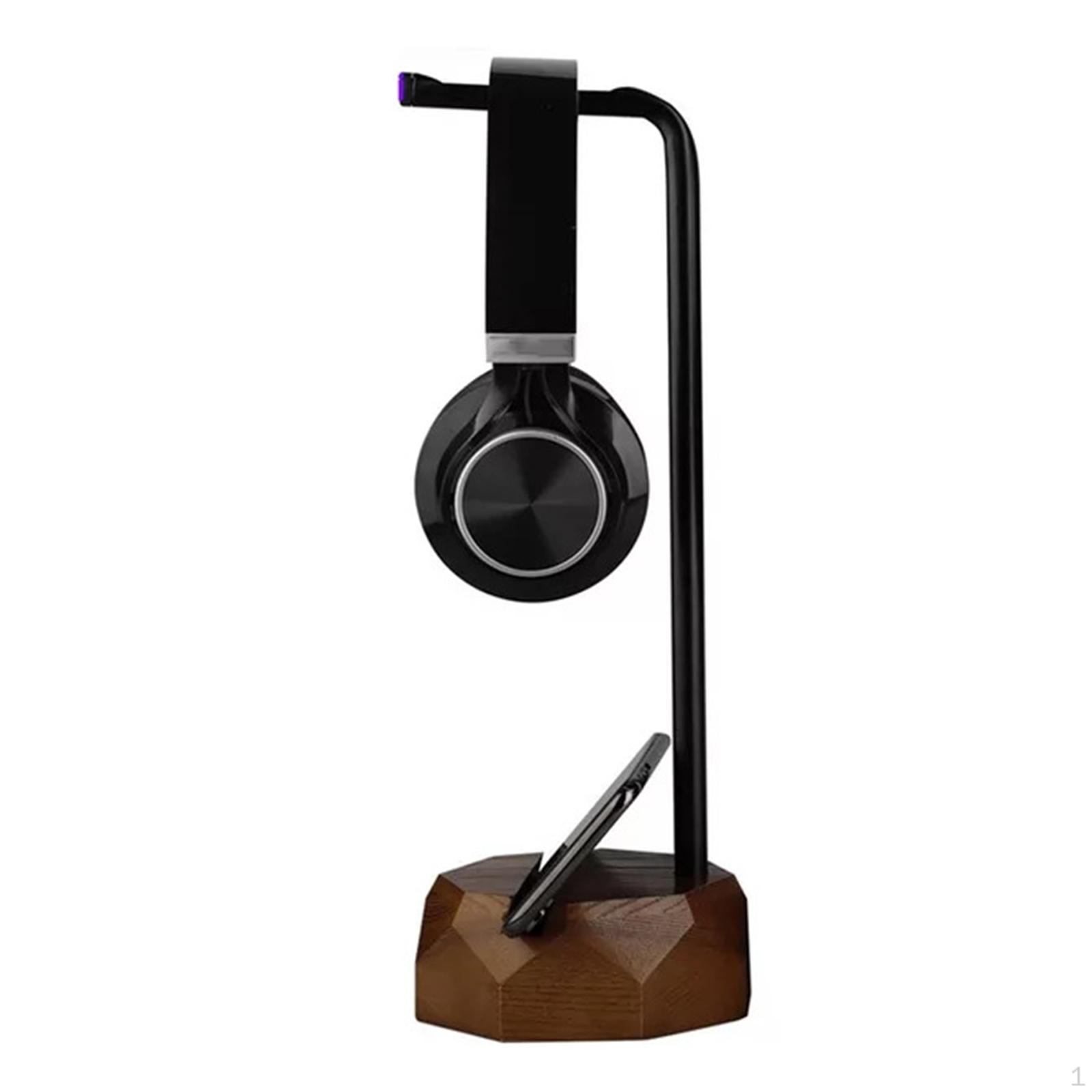 Headphone Stand, Headset Gaming Holder with Solid Heavy Base for All Sizes Dark Color
Headphone Stand, Headset Gaming Holder with Solid Heavy Base for All Sizes Dark Color