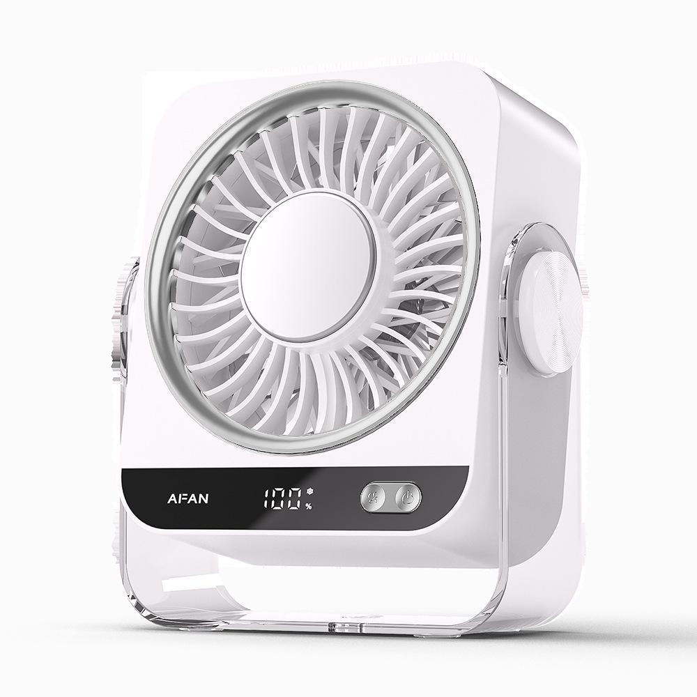 2026 Portable Desktop Fan with Digital Display and Long Battery Life 143*57*169mm
2026 Portable Desktop Fan with Digital Display and Long Battery Life 143*57*169mm