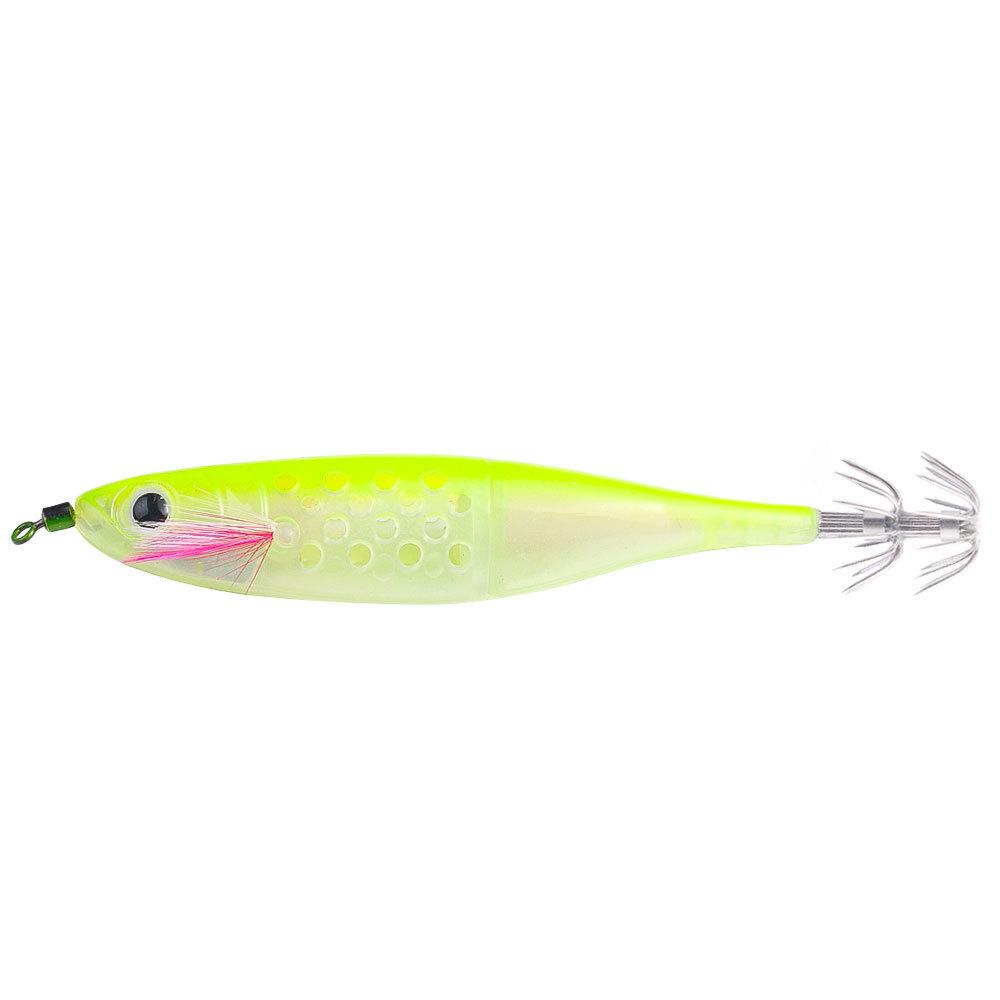 12CM-10G Luminous Double-Section Bait Cage Wooden Shrimp Hollow Sink Squid Hook Fake Bait for Fishing 12CM-10G
12CM-10G Luminous Double-Section Bait Cage Wooden Shrimp Hollow Sink Squid Hook Fake Bait for Fishing 12CM-10G