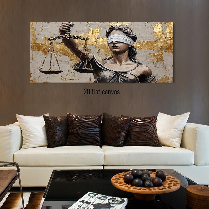 1pc Goddess of Justice Themis Frameless Canvas Painting Modern Minimalist Living Room Decoration Painting Legal Theme Office Han (as the picture,50x100cm No Frame)
1pc Goddess of Justice Themis Frameless Canvas Painting Modern Minimalist Living Room Decoration Painting Legal Theme Office Han (as the picture,50x100cm No Frame)