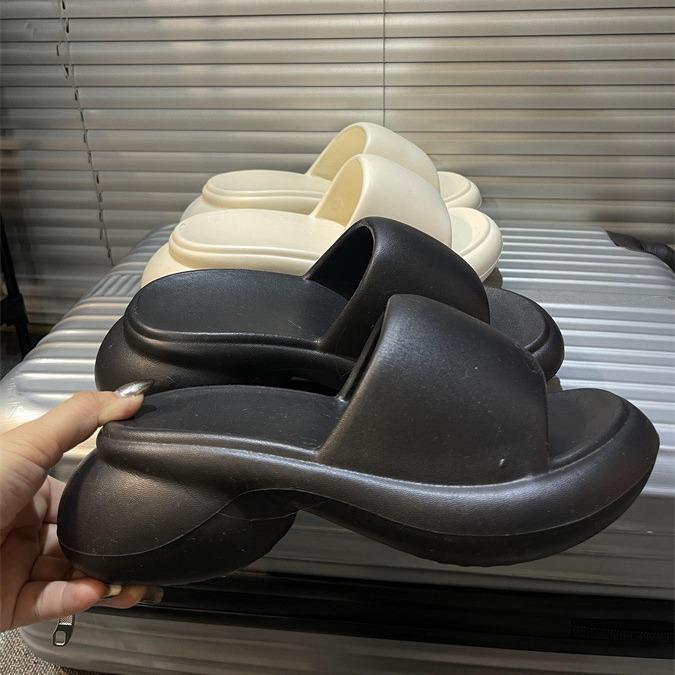 New summer one-word slippers women s summer wear thick-bottomed cool slippers go out 36/37
New summer one-word slippers women s summer wear thick-bottomed cool slippers go out 36/37