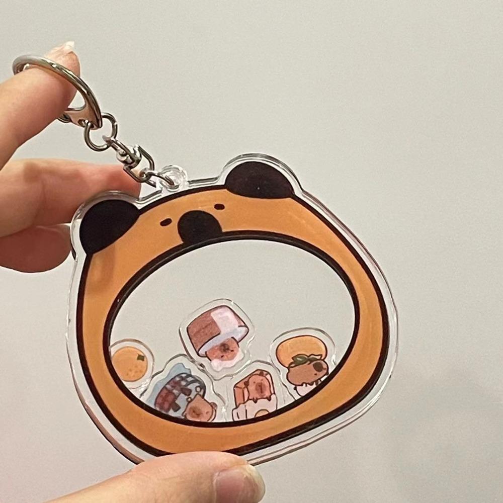 Acrylic Creative Acrylic Keychain Shake Music Capybala Key Chain Bag Pendant chain
Acrylic Creative Acrylic Keychain Shake Music Capybala Key Chain Bag Pendant chain