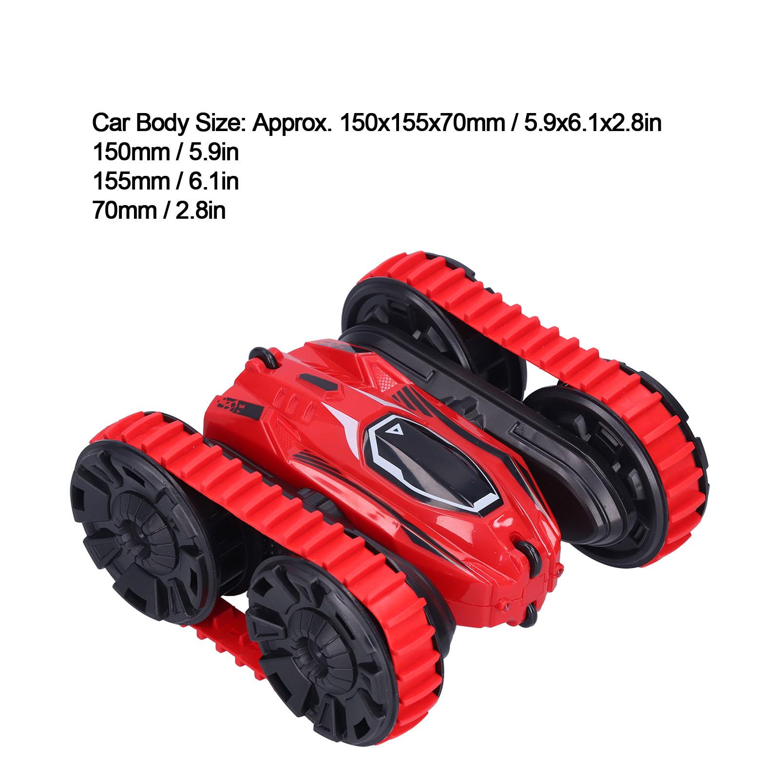 2.4G Wireless 2‑in‑1 Remote Control Stunt Car 4 Double Sided Rotating Vehicles Kids Toy
2.4G Wireless 2‑in‑1 Remote Control Stunt Car 4 Double Sided Rotating Vehicles Kids Toy
